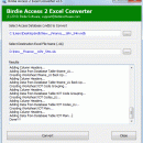 Convert Access MDB to Excel screenshot