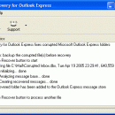 Recovery for Outlook Express screenshot