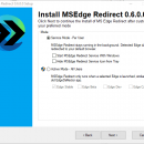 MSEdgeRedirect screenshot