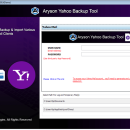 Aryson Yahoo Backup Tool screenshot