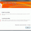 A-PDF Office to PDF screenshot