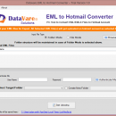 Datavare EML to Hotmail Converter screenshot