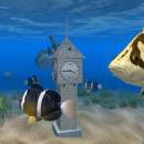 Aquarium Clock 3D Screensaver screenshot