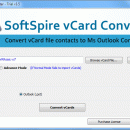 vCard to PST Conversion screenshot