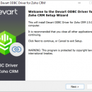 Devart ODBC Driver for Zoho CRM screenshot