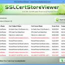 SSL Certificate Store Viewer screenshot