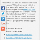 VPNBook for Android screenshot
