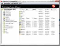 ThinkVantage Password Manager screenshot