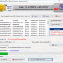 EML to Zimbra screenshot