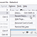 Betterbird screenshot