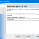 Export Messages to EML Files screenshot