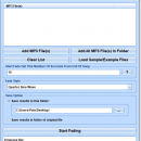 MP3 Fade Out Multiple Files Software screenshot