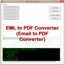 VeryUtils EML to PDF Converter screenshot