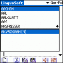 LingvoSoft Dictionary German <-> Polish for Palm OS screenshot