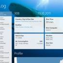 Diving Log for Win8 UI screenshot