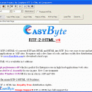 RTF-2-HTML v6 screenshot