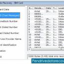 Sim Card SMS Recovery Software screenshot