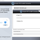 Aryson PST to NSF Converter screenshot