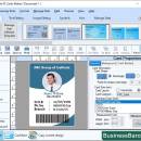 Enhanced Visitor ID Card Software screenshot