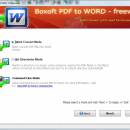 Boxoft PDF to Word screenshot