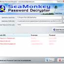 SeaMonkey Password Decryptor screenshot