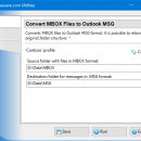 Convert MBOX Files to Outlook MSG screenshot