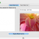 Invisible Watermark Software screenshot