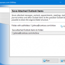 Save Attached Outlook Items screenshot