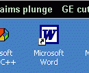 News Ticker Application Bar screenshot