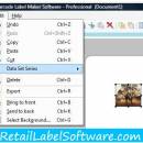 Retail Barcode Label screenshot