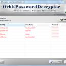 Orbit Password Decryptor screenshot