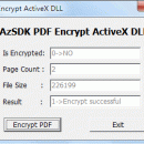 AzSDK PDF Encrypt ActiveX DLL screenshot