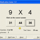 Multiplication Game screenshot