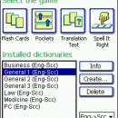 LingvoSoft FlashCards English <-> Serbian for Pocket PC screenshot