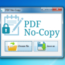 PDF No Copy for Desktop screenshot