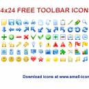 24x24 Free Toolbar Icons screenshot