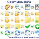 Glossy Menu Icons screenshot