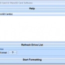 Format SD Card Or MicroSD Card Software screenshot