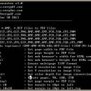 VeryPDF HTML Converter Command Line screenshot