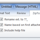 Zip to Email Free screenshot