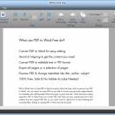 PDF to Word Free screenshot
