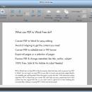 PDF to Word Free screenshot