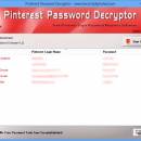 Password Decryptor for Pinterest screenshot