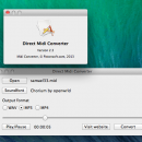 Midi Converter for Mac screenshot
