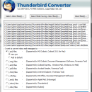 Mozilla Thunderbird Mail Export to Outlook screenshot