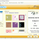 Excel Wedding Invitation Card Maker Tool screenshot