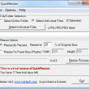 QuickResizer screenshot