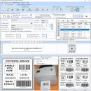 Shipping Barcode Label Generator Excel screenshot