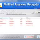 Mailbird Password Decryptor screenshot