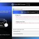 Aryson MSG to EML Converter screenshot